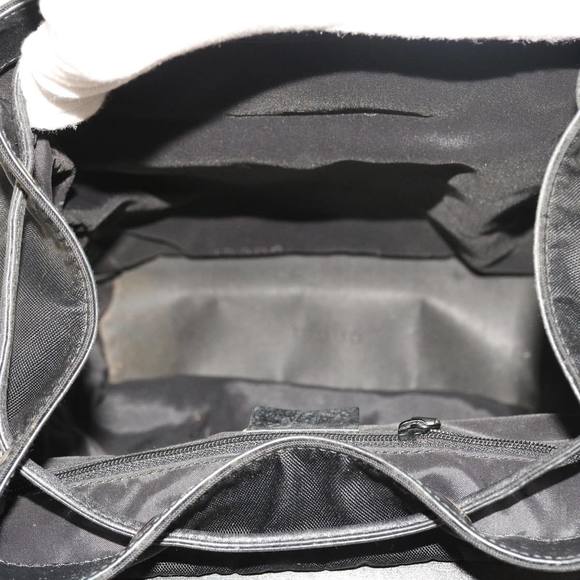 GUCCI Backpack Nylon Canvas Black 003 0233 2123 Auth bs8250 - Picture 11 of 16